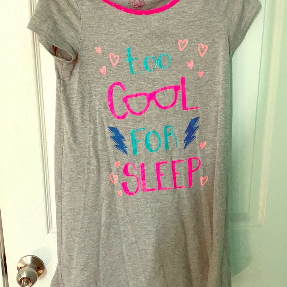 To Cool For Sleep Night Gown